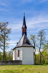 Fototapeta na wymiar Mönchhofkapelle bei Raunheim in Hessen, Deutschland