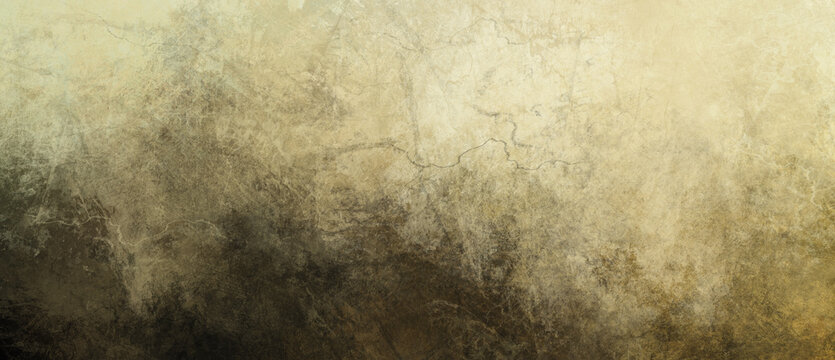 Old vintage grunge brown stained marbled paper texture background with contemporary abstract design distressed pattern in textured painted art canvas wallpaper