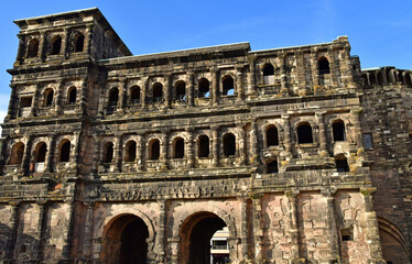 Trier; Germany- august 11 2021 : picturesque city in summer