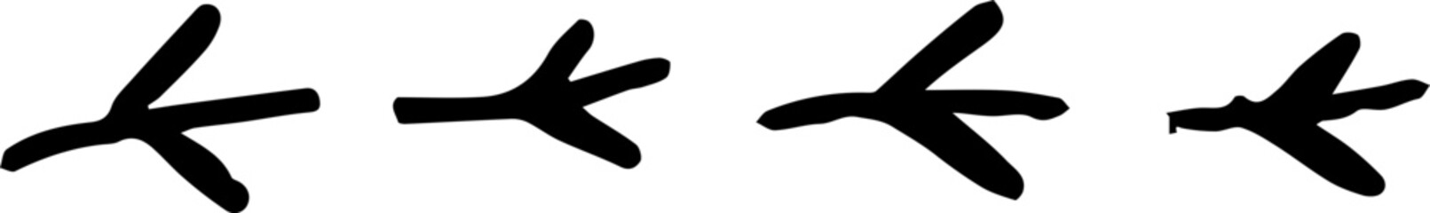 floral grunge sketch border , hand drawn decorative brush