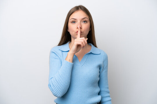 Young White Woman Shh Images – Browse 7,661 Stock Photos, Vectors, and ...