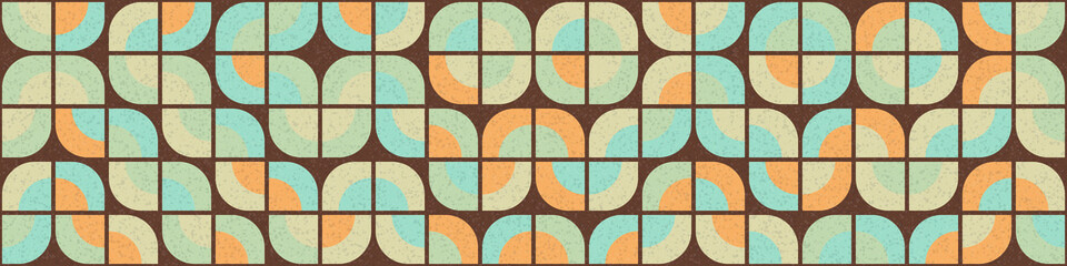 Abstract Geometric Pattern generative computational art illustration