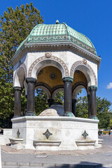 German Fountain at Sultanahmet Square in Istanbul, Turkey