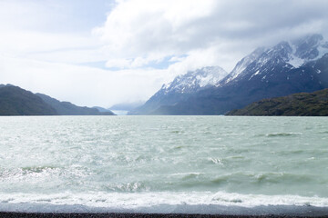Grey Lake view, Torres del Paine, Chile