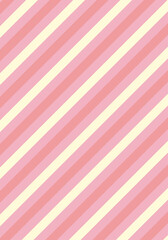 Fototapeta premium 淡いトーンのシンプルな斜め縞々ストライプの背景バックグラウンド トリコロールカラー
