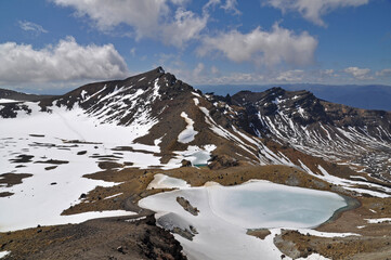 Fototapeta na wymiar Mount Tongariro Neuseeland