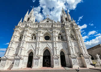 Fototapeta na wymiar The historic Santa Ana Cathedral, Santa Ana, El Salvador