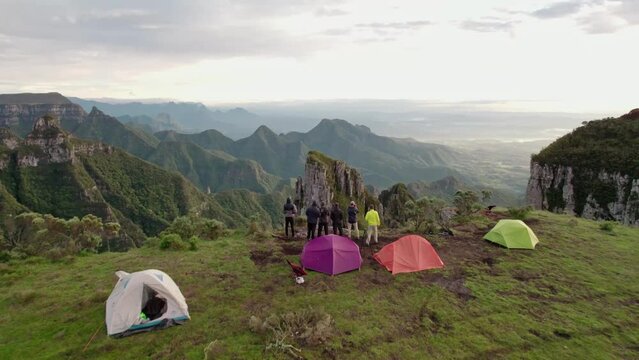 Imagens a&eacute;reas Canion do Funil - Bom Jardim da Serra - Santa Catarina