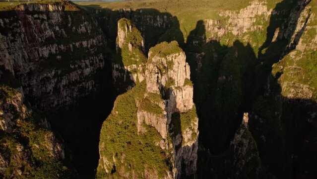 Imagens a&eacute;reas Canion do Funil - Bom Jardim da Serra - Santa Catarina