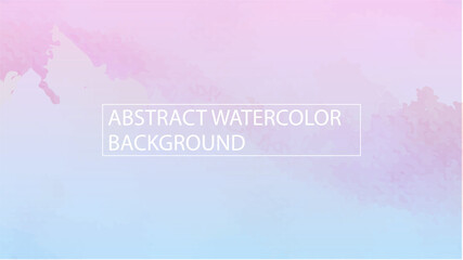 background template with abstract watercolor 