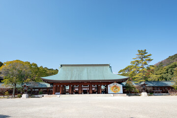 Fototapeta na wymiar Kashihara shrine in Nara, Japan 