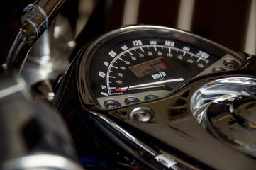 Motorcycle speedometer