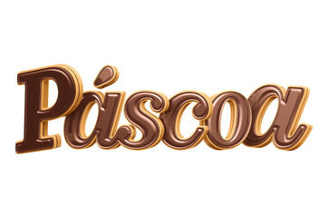 3d brazil easter logo