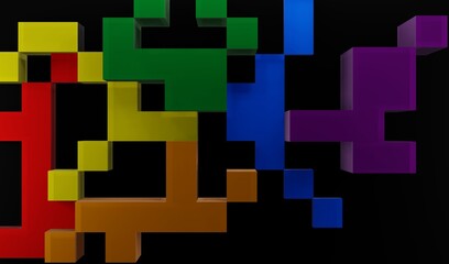 abstract colorful background, lgbt