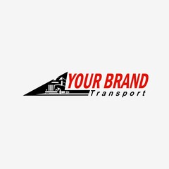 Truck logo template, Perfect logo for business related to automotive industry