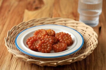 Yakgwa, Korean Traditional Confectionery, Sweet Candy Honey Cookies
