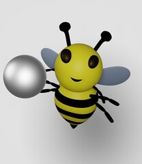 Disco Ball and Bee