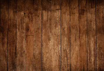 Dark grunge vintage wood background