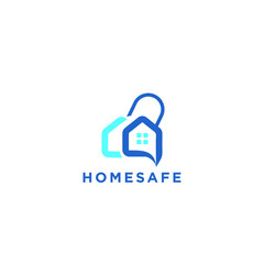 Home Safety Logo, Abstract Home Safety Logo Vector
