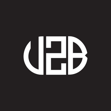 VZB letter logo design. VZB monogram initials letter logo concept. VZB letter design in black background.