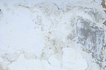 Obraz premium white marble texture, concrete wall white color for background. Old grunge textures with scratches and cracks. White painted cement wall texture.