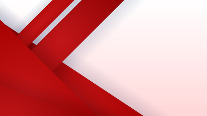 Modern red abstract background paper shine and layer element vector for presentation design. Suit for business, corporate, institution, party, festive, seminar, and talks.
