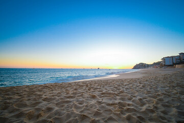 Landscape of Cabos San Lucas, Mexico. Rocky Mountains.