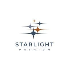 Abstract Spark Light Logo Design Inspiration