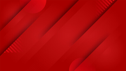 Modern red abstract background paper shine and layer element vector for presentation design. Suit for business, corporate, institution, party, festive, seminar, and talks.