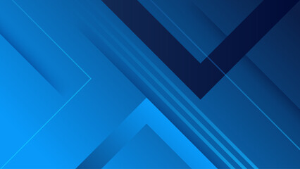 Obraz premium Modern dark blue abstract background paper shine and layer element vector for presentation design. Suit for business, corporate, institution, party, festive, seminar, and talks.