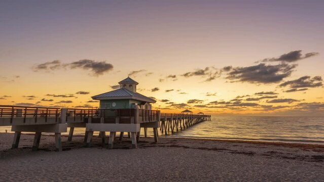 Juno, Florida, USA at the Juno Beach Pier
