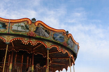 old merry-go-round