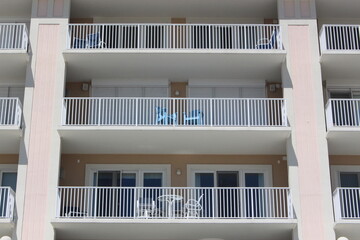 Chairs on the balcony