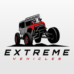 extreme vehicles logo design icon vector © THE LASTMINI