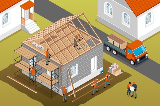 House Construction Background