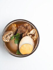 boiled eggs in sweet brown sauce
