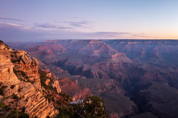 Fototapeta na wymiar grand canyon sunrise
