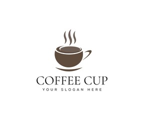 Modern Coffee and Tea Logo Design template