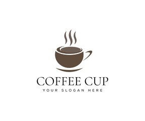 Coffee shop logo. Coffee and Tea logo design template
