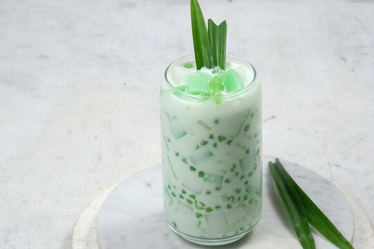 Buko salad or buko pandan, usually sliced ​​as a young coconut salad,is a Filipino fruit salad dessert made from chunks of fresh young coconut with sweetened milk or cream and various other ingredien - Powered by Adobe