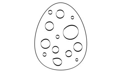  Easter egg design for print or use as poster, card, flyer or T Shirt