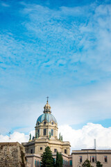 Traditional Cathedral building in Catania, Italy