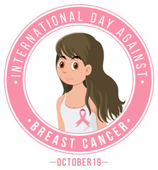 International Day Against Breast Cancer banner