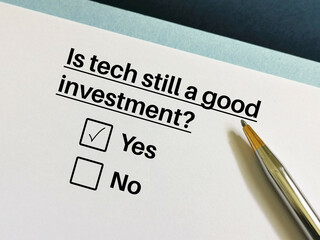 Questionnaire about investment