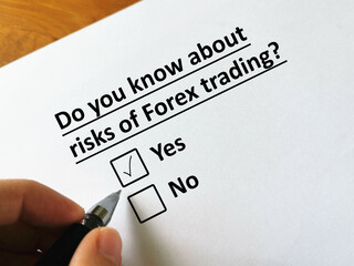 Questionnaire about investment