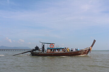Obraz premium Thai tourist boat
