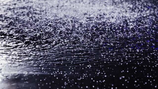 Falling and Flowing Water Moving Backwards in Switzerland.