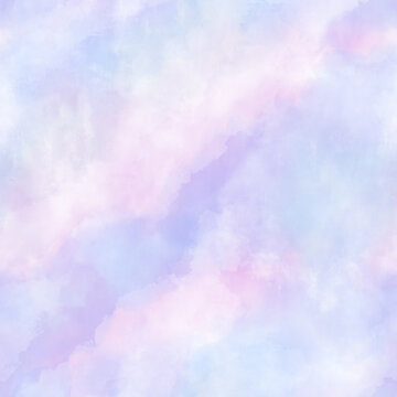 Pink and purple clouds background. Seamless texture with smoke © OlgaShashok