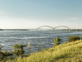 railway bridge over the river