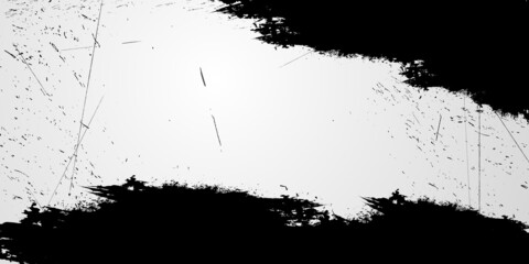 black and white texture grunge background Modern background with old-fashioned style for various print products. vector illustration